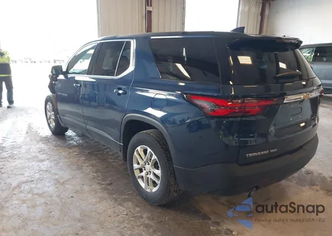 2022 Chevrolet Traverse Awd Ls z USA, uszkodzony, nr VIN 1GNEVFKW7NJ117238
